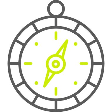 saat web simgesi vektör illüstrasyonu