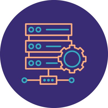 seo modern simgesinin vektör illüstrasyonu