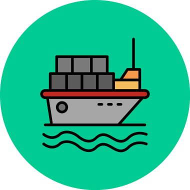 kargo gemisi. Basit tasarım