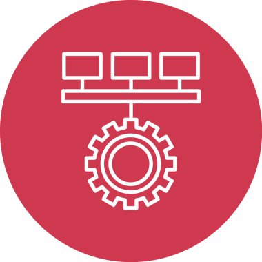 Modern b 'nin vektör illüstrasyonu