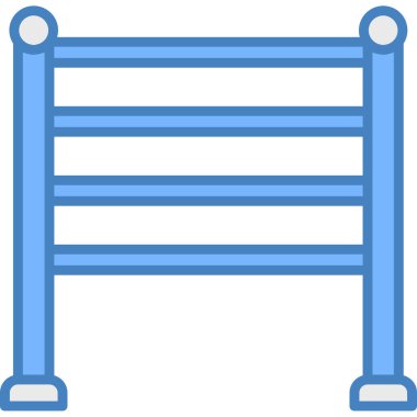 Köprü inşa simgesi tam taslak biçiminde