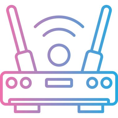 Yönlendirici. Web simgesi basit tasarım