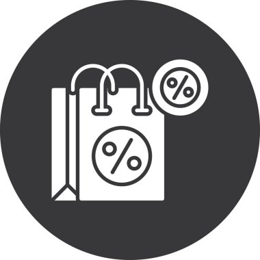 Alışveriş. Web simgesi basit illüstrasyon