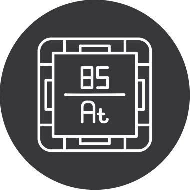 Bir b eksikliği simgesinin vektör çizimi