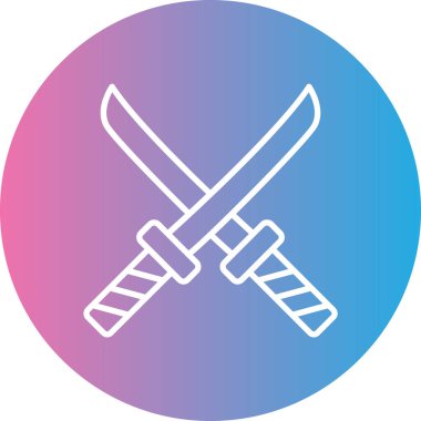 Modern simgenin vektör illüstrasyonu