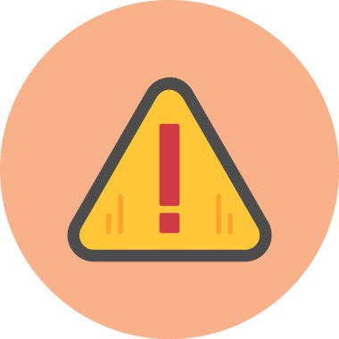 ünlem işareti vektör çizim