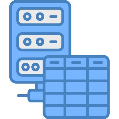 Pil. Web simgesi basit illüstrasyon