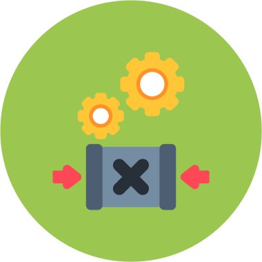 çiçek simgesi, vektör illüstrasyonu