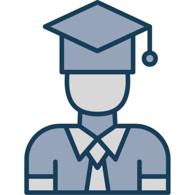 öğrenci mezun simgesi, özet biçimi