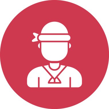 Mühendis simgesi vektör çizimi