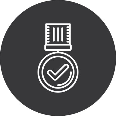 Kontrol listesi simgesi vektör illüstrasyonu