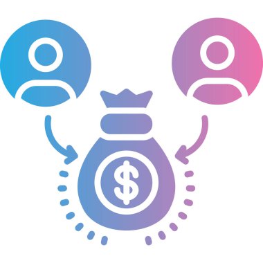 Bozuk paralarla dolu para çantası.