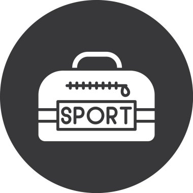 spor vektörü simgesi modern basit tasarım