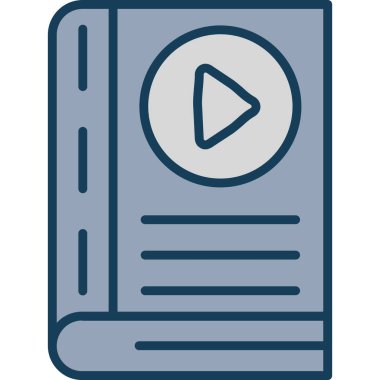 Oyuncu. Web simgesi basit tasarım