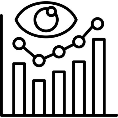 çizelge şeması simgesi dış hat biçiminde