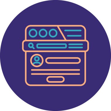 Modern b 'nin vektör illüstrasyonu eksik simgesi