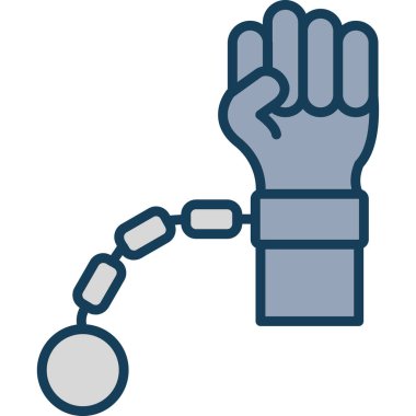 el ele tutuşan zincir simgesi