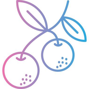 Gıda simgesinin vektör illüstrasyonu