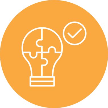 ampul simgesi vektör illüstrasyonu