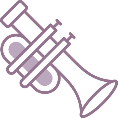 trompet müzik aleti simgesi