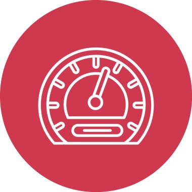 hız dometresi vektör illüstrasyonuName