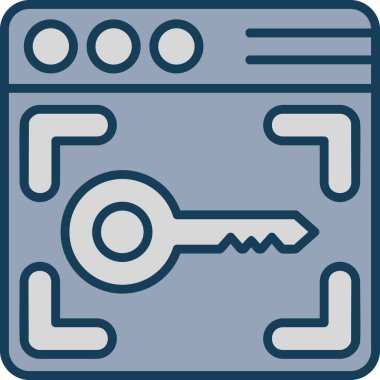 anahtar kilit simgesi