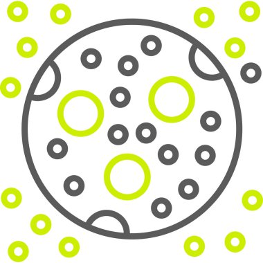 İzole edilmiş tek bir yumurta simgesinin vektör çizimi