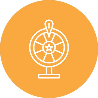 Eşsiz pusula vektör simgesi