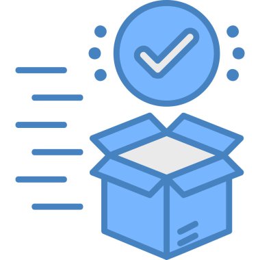 dağıtım lojistik simgesi