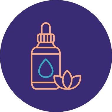 vektör sıvı yağ şişesi.