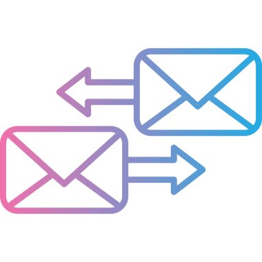 e- posta simgesi, vektör illüstrasyonu