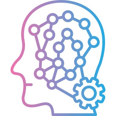 Bir beyin vektör çizim