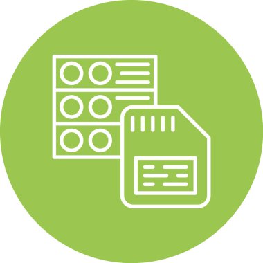 seo modern simgesinin vektör illüstrasyonu