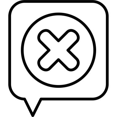 silme simgesini ana hat biçiminde sil