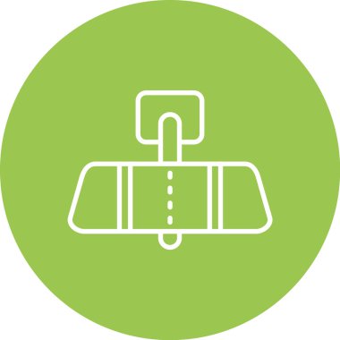 Modern b 'nin vektör illüstrasyonu eksik simgesi