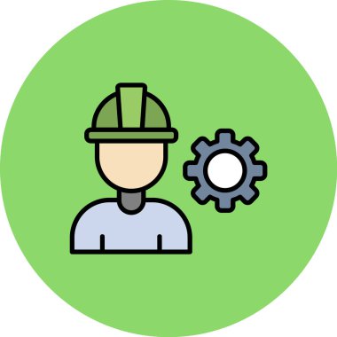 Mühendis adam simgesi, özet biçimi