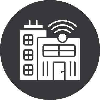 Modern simgenin vektör illüstrasyonu