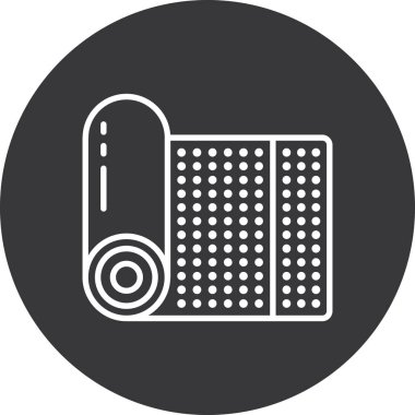 Modern b 'nin vektör illüstrasyonu denetim simgesinden yoksun