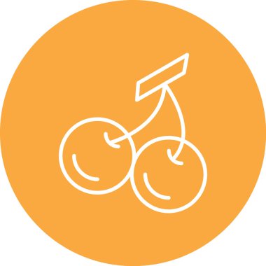 Bisiklet simgesi, vektör illüstrasyonu