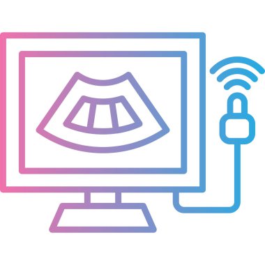 bilgisayar simgesi vektör illüstrasyonu