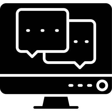 Ana hat biçiminde sohbet mesajı simgesini ara