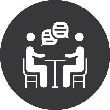 toplantı simgesi çizimi