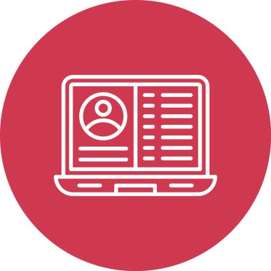 seo modern simgesinin vektör illüstrasyonu