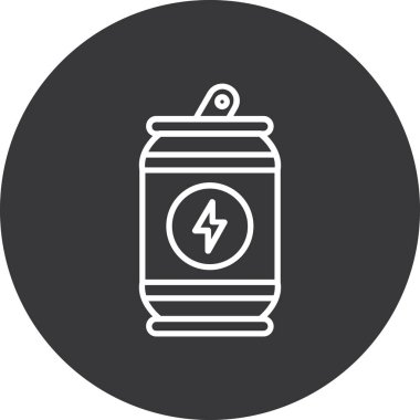 Pil simgesinin vektör illüstrasyonu