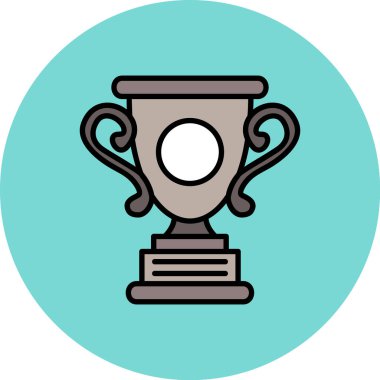 kupa simgesi vektör illüstrasyonu