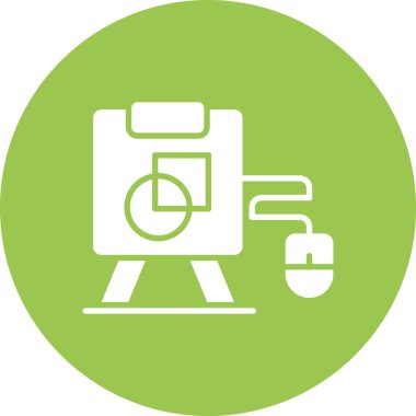 Benzin istasyonu simgesi, modern tasarım illüstrasyonu