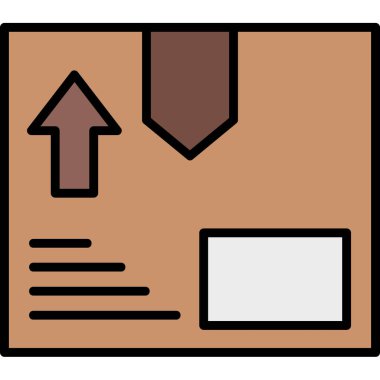 Çizgi film simgesinin vektör çizimi