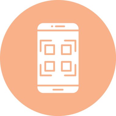 mobil simge vektör illüstrasyonu