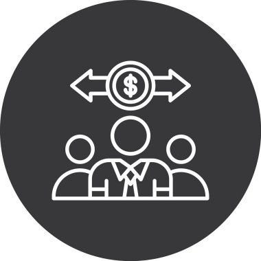 seo modern simgesinin vektör illüstrasyonu