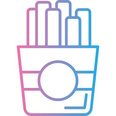 Gıda simgesinin vektör illüstrasyonu